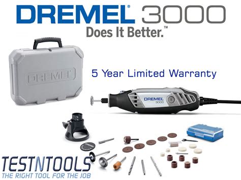 Power Tools Rotary Tool Dremel 3000 Rotary Tool With 26 Acc 3000
