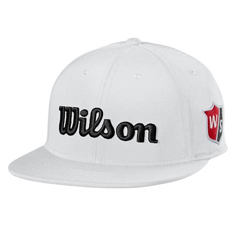 Buy Wilson Staff Tour Flat Brim Hat By Wilson Online Wilson Australia