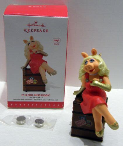 Hallmark Keepsake Muppets Miss Piggy Ornament In Original Box