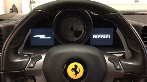 Ferrari california f149 dashboard cover fairing dashboard skin cover. Ferrari 458 dash board menu button controls - for Bill - YouTube