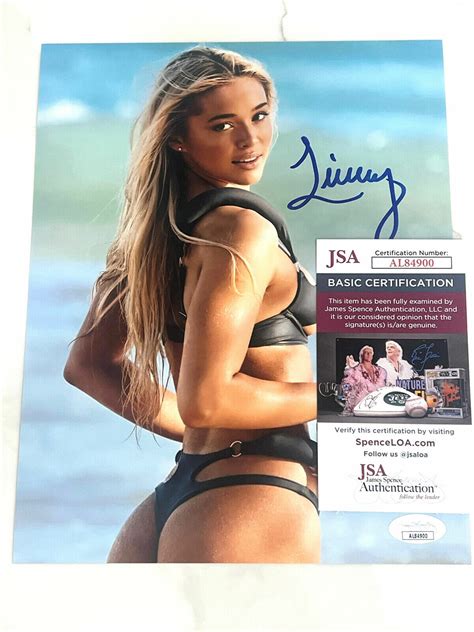 Olivia Dunne Livvy Hand Signed 8x10 Photo Si Swimsuit Lsu Gymnastics Jsa Cert 5 Opens In A New