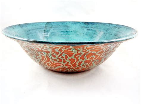 Pottery Serving Bowl Large Handmade Ceramic Bowl Modern Home