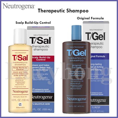 Tsal Therapeutic Shampoo Scalp Build Up Control Neutrogena Lupon