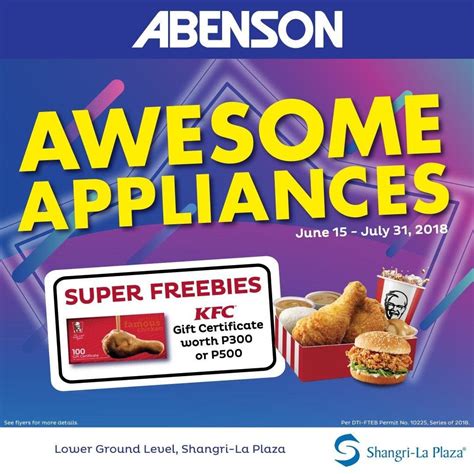 Enter your email id and complete a simple survey to get a $50 worth of kfc gift card. Abenson's KFC Gift Certificate Giveaway | LoopMe Philippines