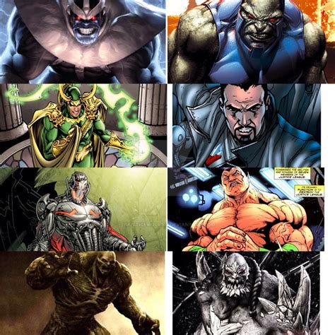 Thanos Loki Ultron And Abomination Vs Darksied By Justicewolf337 On Deviantart