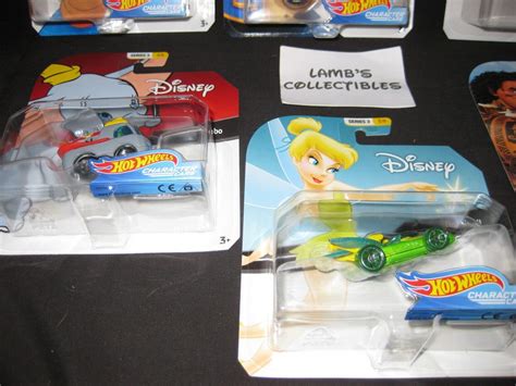 Hot Wheels Disney Character Cars 1 64 Series 3 Complete Set Of 6 Vehicles Mattel Contemporary