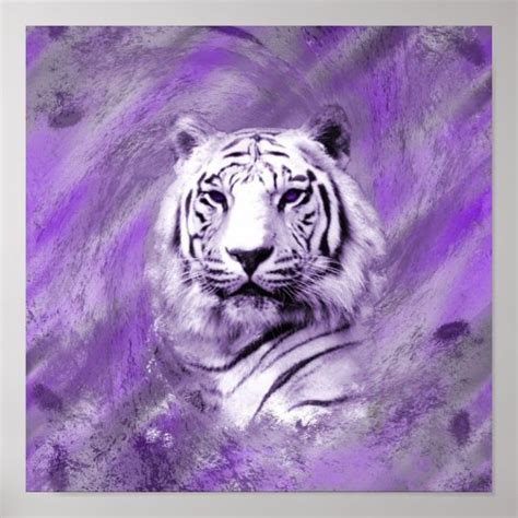 Purple Tiger Poster