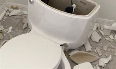 Toilet Explodes After Lightning Strikes Septic Tank Rare