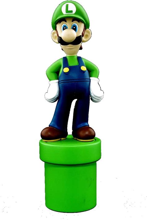 Nintendo Mario Bros Premium Collezione Di Statuette Serie 1 Luigi