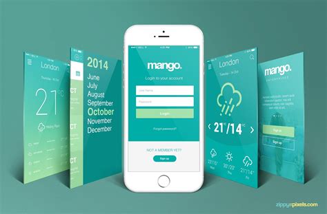 App Mockup Psd