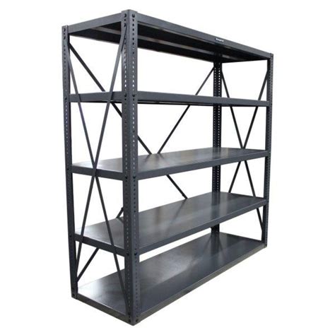 12 Gauge Steel Open Shelving Unit 48w X 18d X 72h Made In Usa Tools