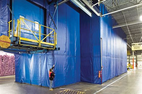 industrial curtain walls dividers enclosures and partitions arbon equipment