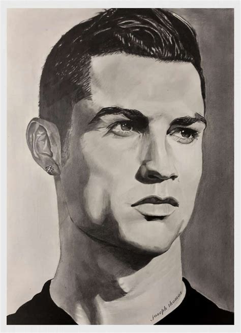 15 Cristiano Ronaldo Drawings In 2020 Celebrity Drawings Ronaldo