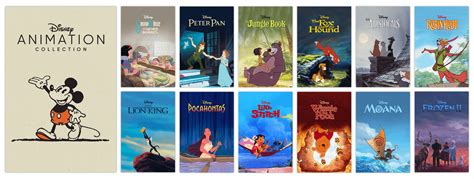 Walt Disney Animation Studios Complete Collection 1937 2019 R