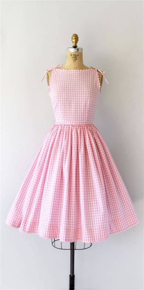 Gingham Dresses 1950s Modest Dresses Trendy Dresses Cute Dresses