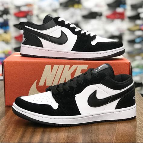 Nike Air Jordan 1 Low Pretobranco Primeira Linha Com Garantia