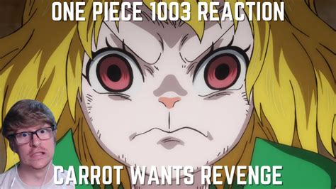 ONE PIECE EPISODE 1003 REACTION CARROT WANTS REVENGE FOR PEDRO YouTube