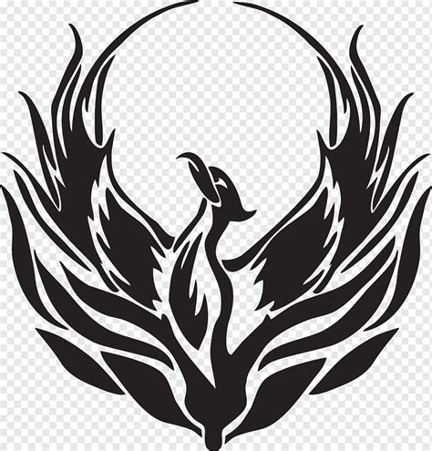 Flying Bird Illustration Phoenix Drawing Legendary Creature Symbol