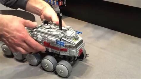 Lego Star Wars 75151 Clone Turbo Tank Demo At Toy Fair Nyc