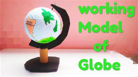 How To Make Model Of Globeglobe Ka Model Kaise Banye School Science