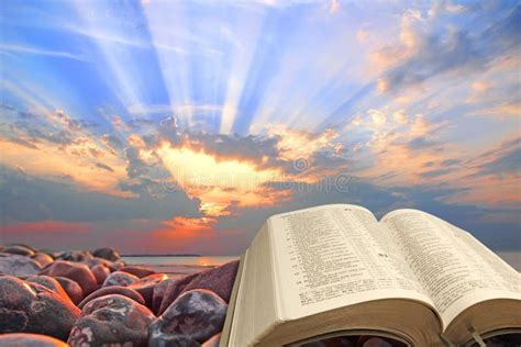 Divine Bible Spiritual Light Sun Rays Heaven Sky God Jesus Miracles