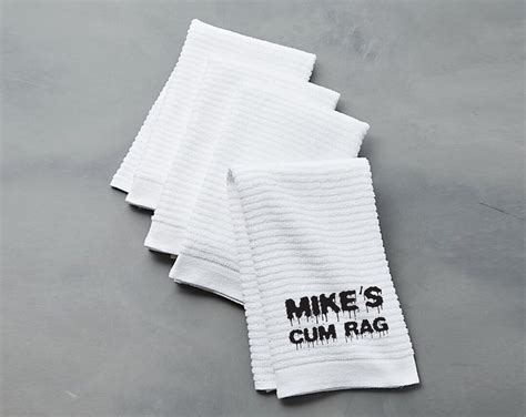 Personalized Cum Rag After Sex Towel Clean Up Towel Nut Rag Etsy