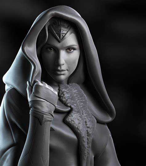 Sculpt Of Gal Gadot Wonder Woman Fox3d Entertainment On Artstation