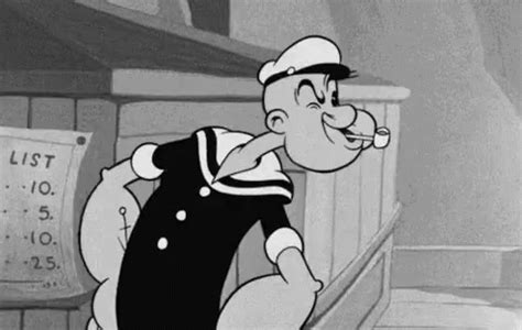 Popeye Sailor Gif Popeye Sailor Muscles Discover Share Gifs