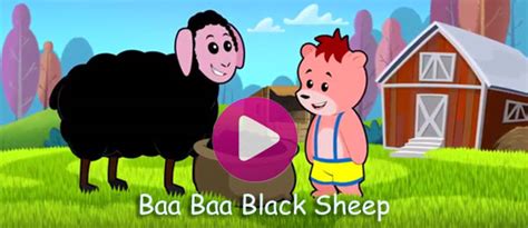 Baa, baa, black sheep, have you any wool? Baa Baa Black Sheep | English Rhymes