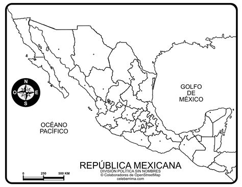 Pin En Republica Mexicana Con Nombres