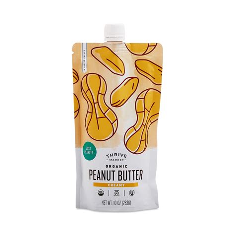 Organic Peanut Butter Creamy Thrive Market