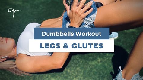 DUMBBELL LEGS AND GLUTES WORKOUT Minutes Follow Along Fitness Channel Caroline Girvan