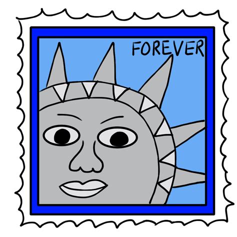 Postage Stamp Clip Art