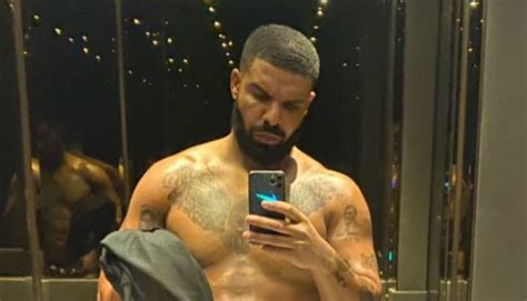 Drake Shares Sweaty Shirtless Selfie After A Workout Drake