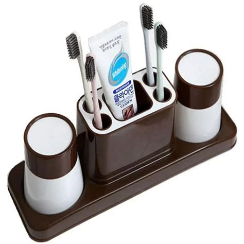 New Multifunctional Toothpaste Cup Toothbrush Holder Twothree Creative