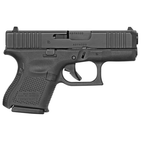 Glock G26 Gen5 Fs Sub Compact 9mm Pistol Black Ua265s201 City