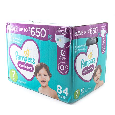 Pampers Cruisers Diapers Size 7 41 Lbs 84 Count 37000752134 Ebay