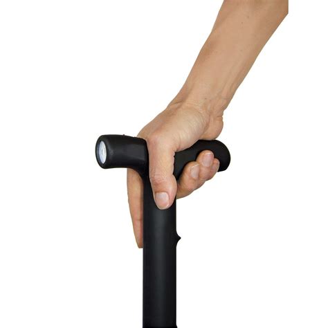 Walking Cane With Built In Flashlight And Stun Gun From Sportys