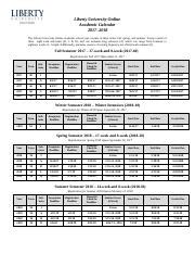 Liberty University 2021 Academic Calendar | Calendar jul 2021