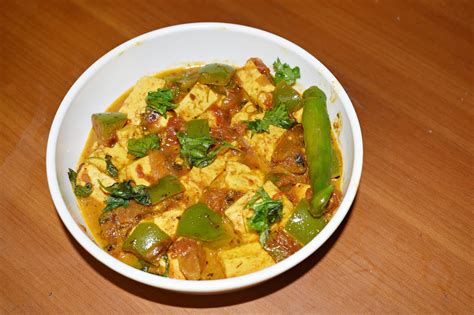 Kadai Paneer A Spicy Indian Curry Of Cottage Cheese Baisali S