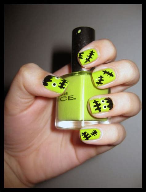 Perfect Use Of Our Shrek Nail Polish Monster Nails Nails For Kids