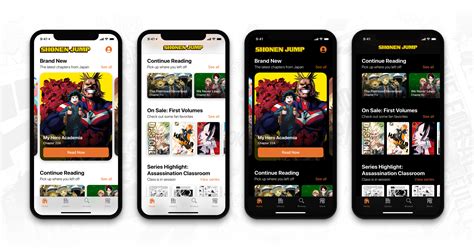 Please check our installation guide. Shonen Jump App - Home Screen Concept by Tyler Anderson on ...