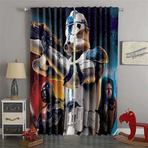 3d Printed Star Wars Battlefront Style Custom Living Room Curtains