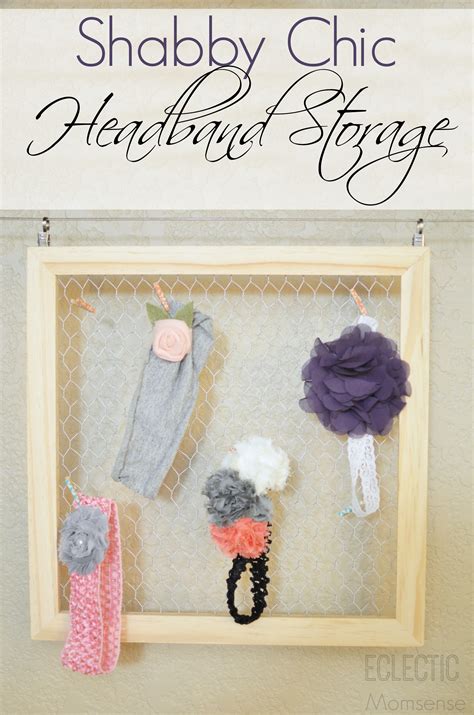 Maybe you would like to learn more about one of these? Shabby Chic Headband Storage - Eclectic Momsense