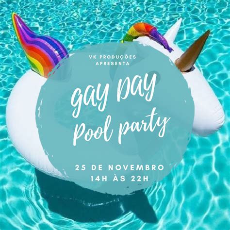 Gay Day Pool Party Sympla