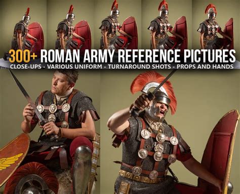 300 Roman Army Reference Pictures Flippednormals