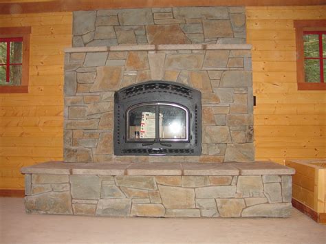 Terrazzo & stone supplies a variety of 2″ thick slabs of bluestone, limestone, slate, basalt, and other natural stone. natural stone, cabin, new construction, wood burning ...