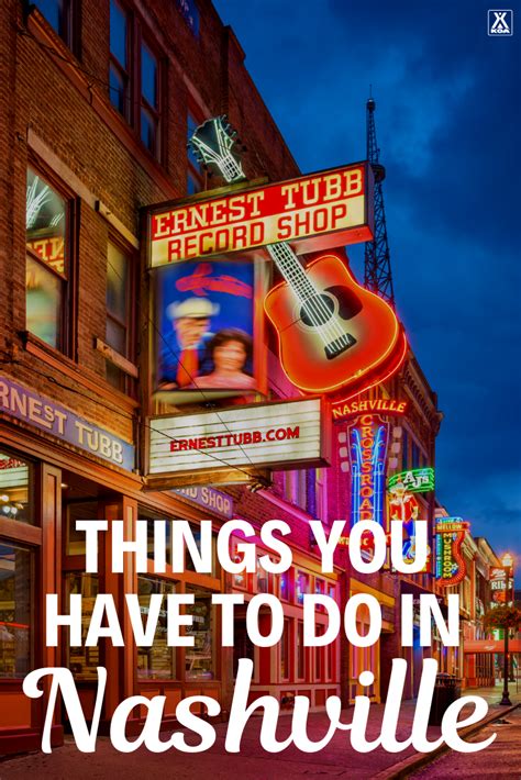8 Things You Have To Do In Nashville Nashville Travel Guide Koa