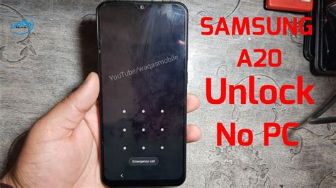 How To Unlock Patternpassword Samsung Galaxy A20 Samsung A20 Hard