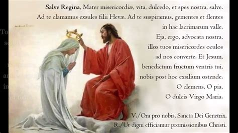 Salve Regina How To Pray The Hail Holy Queen In The Original Spoken